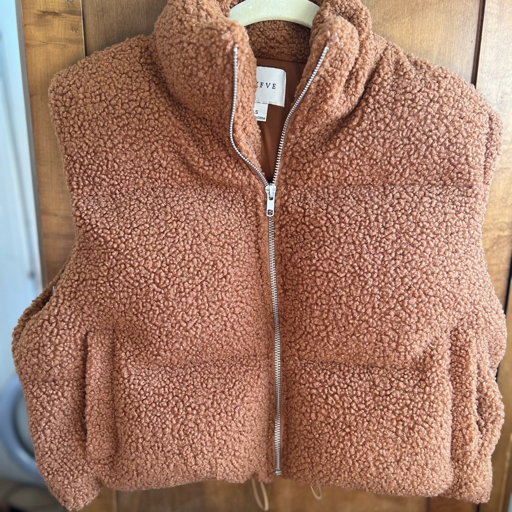 HYFVE Brown Puffer Jacket